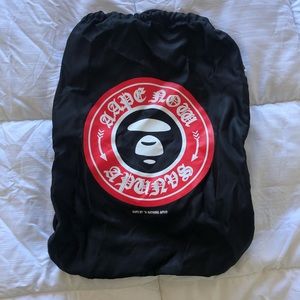 Aape drawstring bag